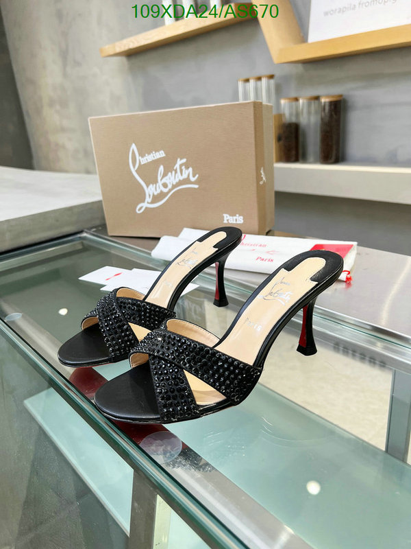 Christian Louboutin-Women Shoes Code: AS670 $: 109USD