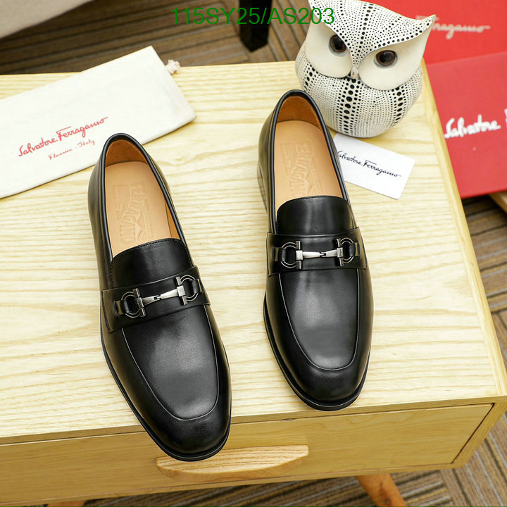 Ferragamo-Men shoes Code: AS203 $: 115USD