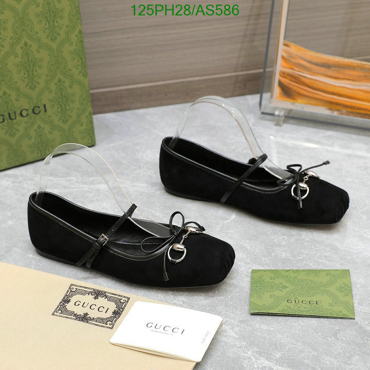 Gucci-Women Shoes Code: AS586 $: 125USD