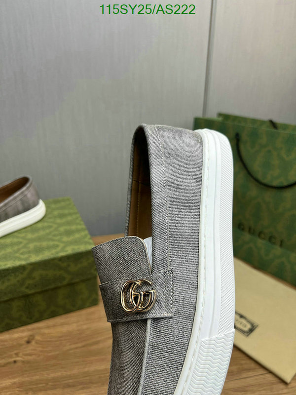 Gucci-Men shoes Code: AS222 $: 115USD