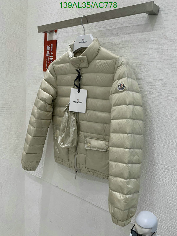 Moncler-Down jacket Women Code: AC778 $: 139USD