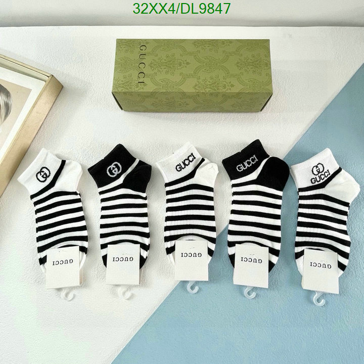 Gucci-Sock Code: DL9847 $: 32USD