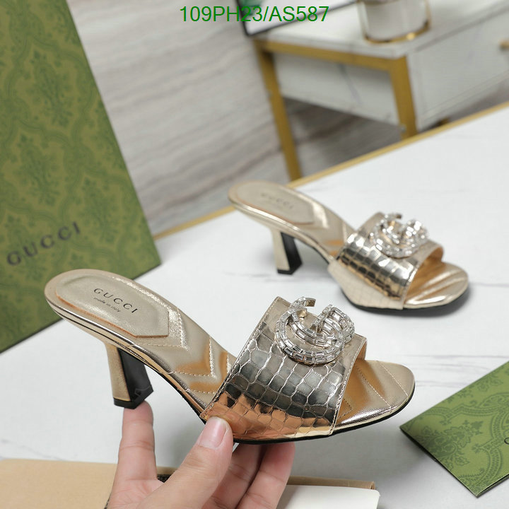 Gucci-Women Shoes Code: AS587 $: 109USD