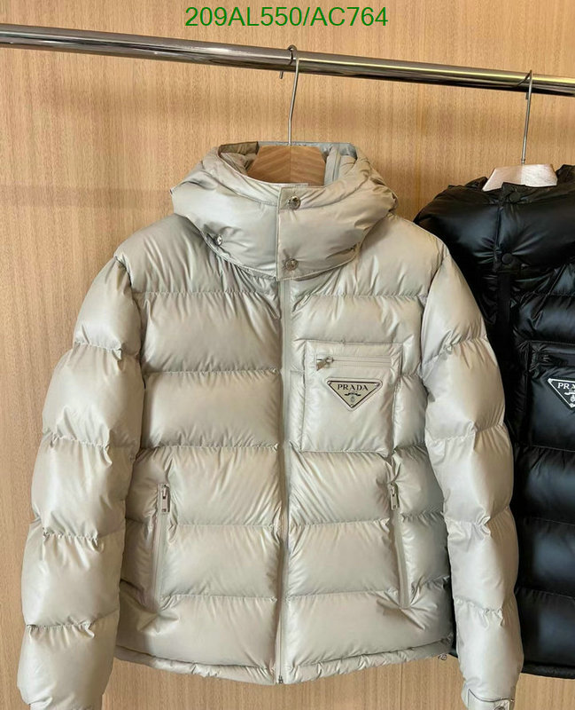 Prada-Down jacket Men Code: AC764 $: 209USD