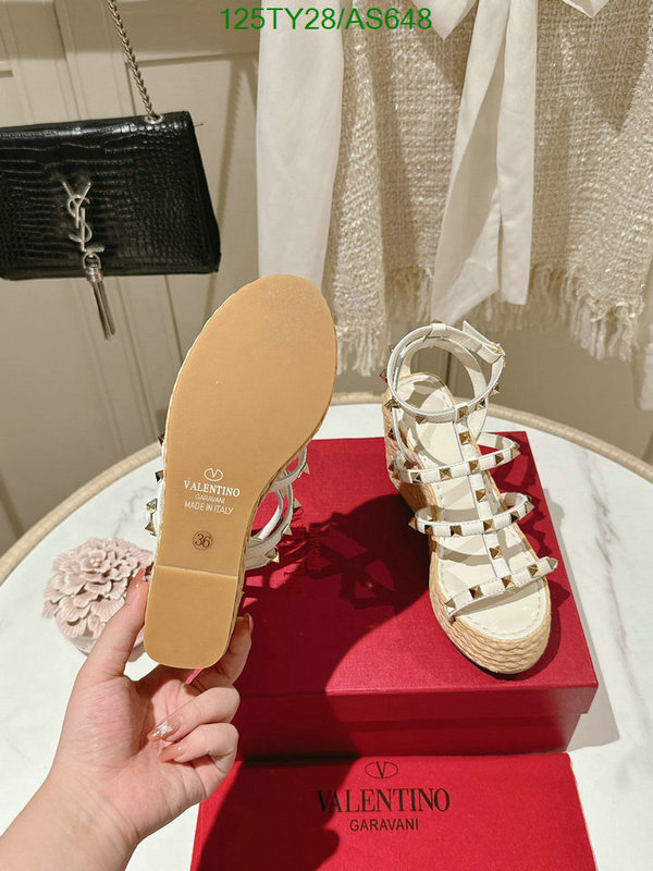 Valentino-Women Shoes Code: AS648 $: 125USD