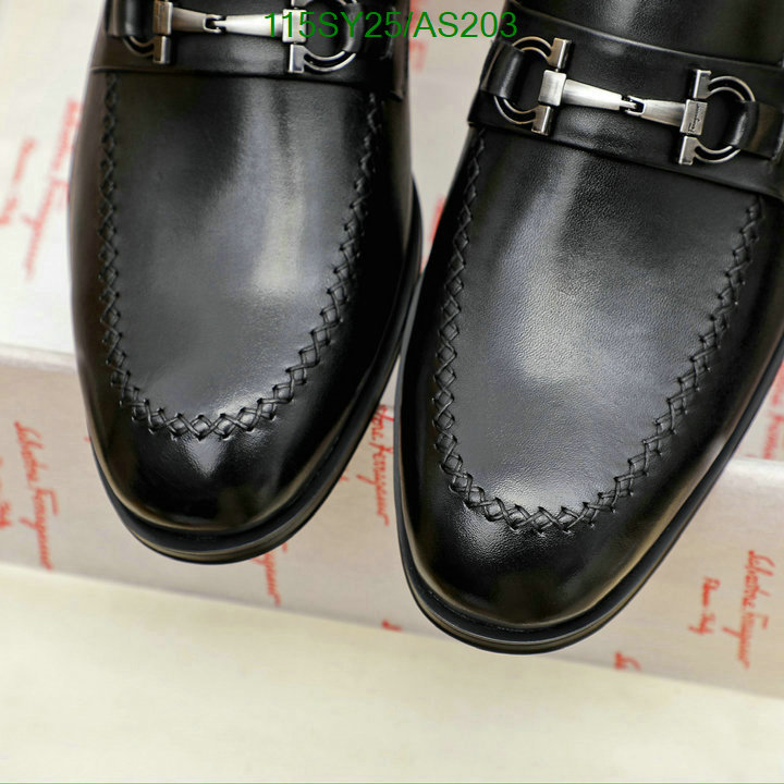 Ferragamo-Men shoes Code: AS203 $: 115USD