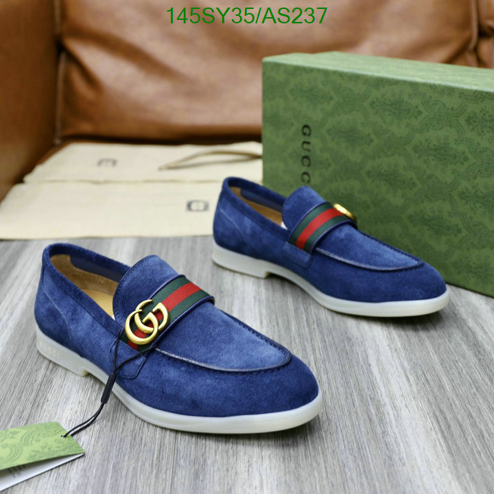 Gucci-Men shoes Code: AS237 $: 145USD