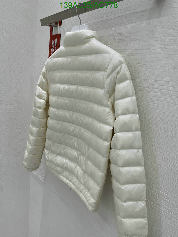 Moncler-Down jacket Women Code: AC778 $: 139USD