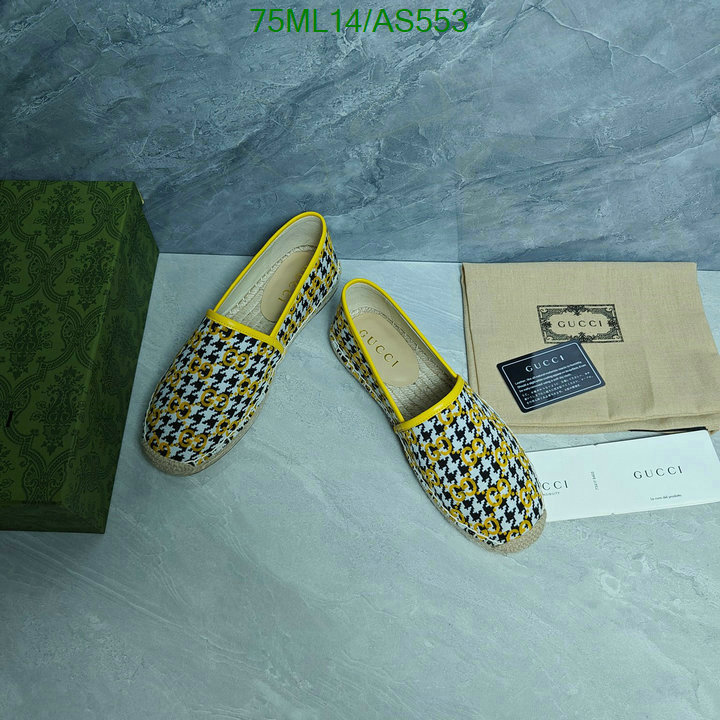 Gucci-Women Shoes Code: AS553 $: 75USD