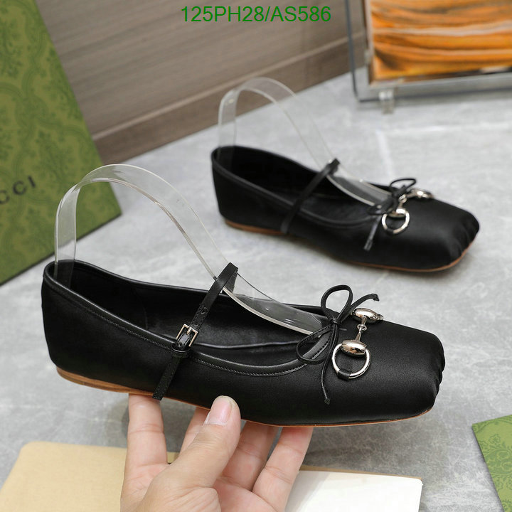 Gucci-Women Shoes Code: AS586 $: 125USD