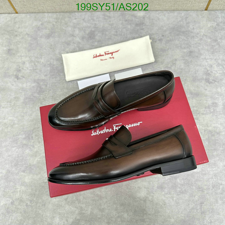 Ferragamo-Men shoes Code: AS202 $: 199USD