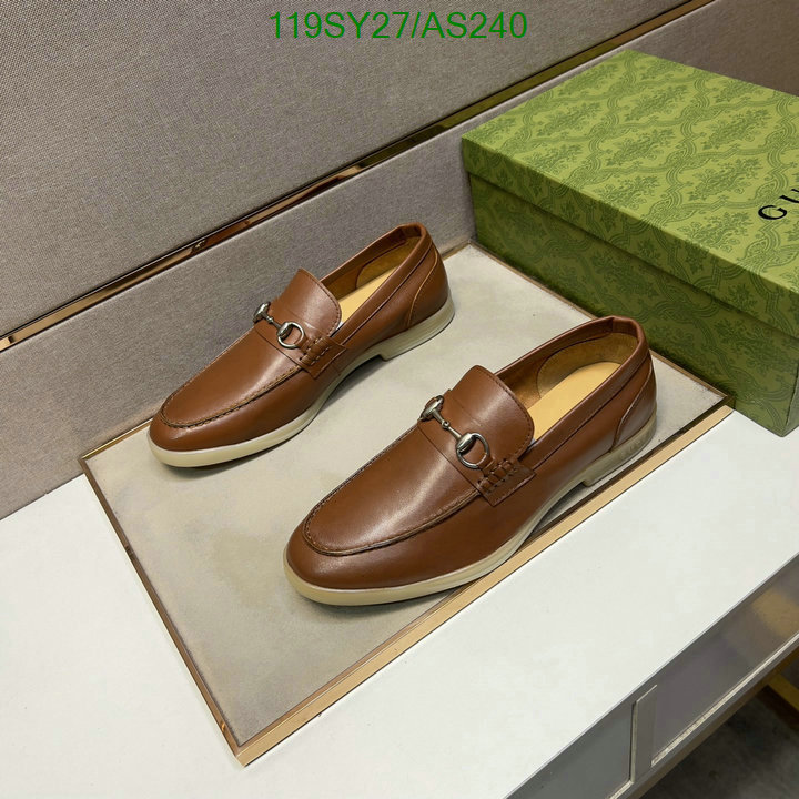 Gucci-Men shoes Code: AS240 $: 119USD