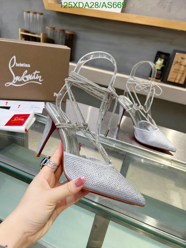 Christian Louboutin-Women Shoes Code: AS669 $: 125USD