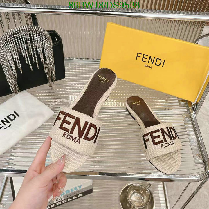 Fendi-Women Shoes Code: DS9538 $: 89USD