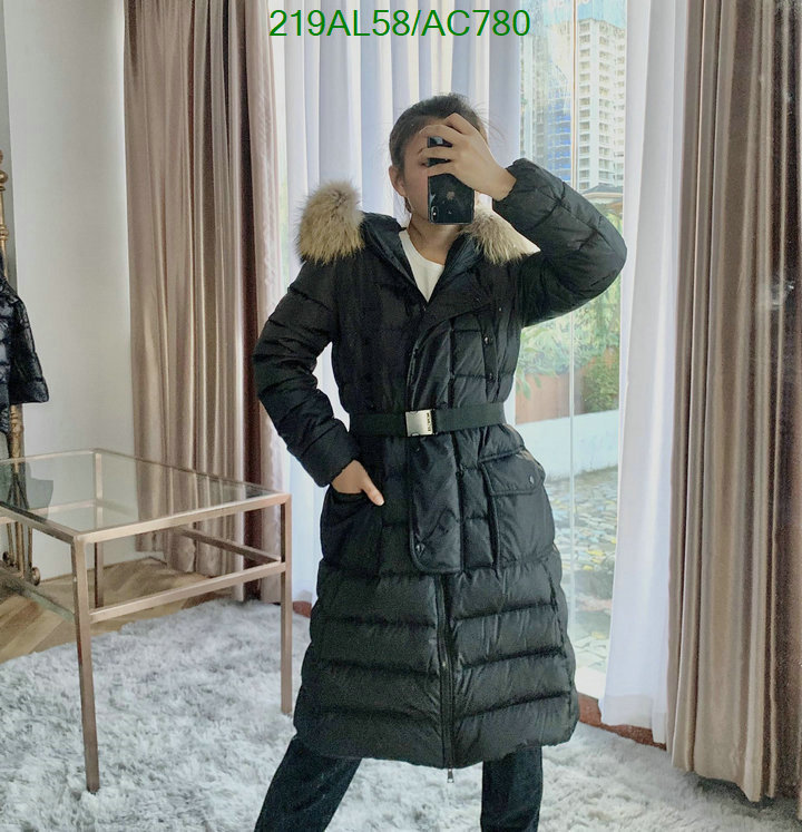 Moncler-Down jacket Women Code: AC780 $: 219USD