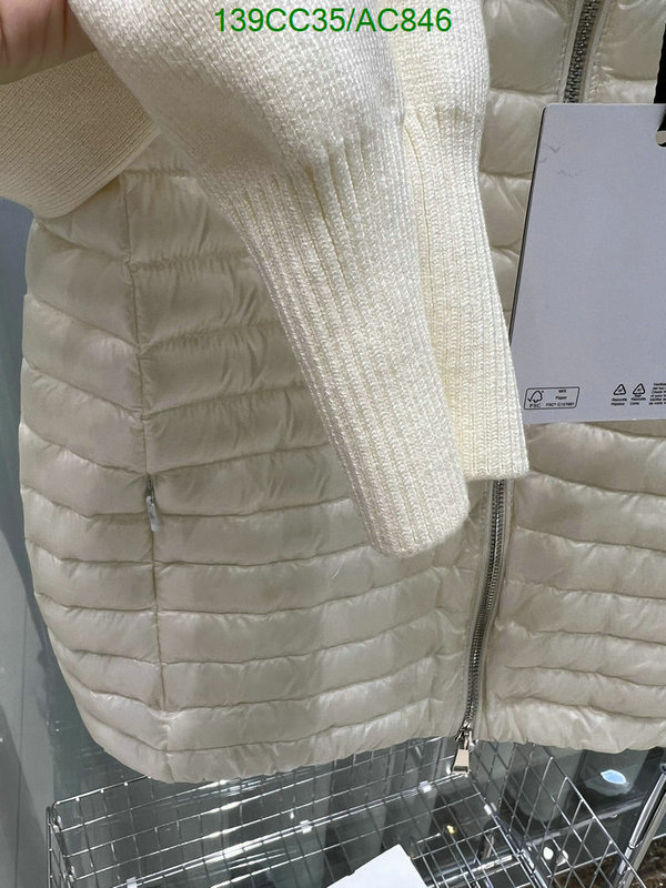 Moncler-Down jacket Women Code: AC846 $: 139USD