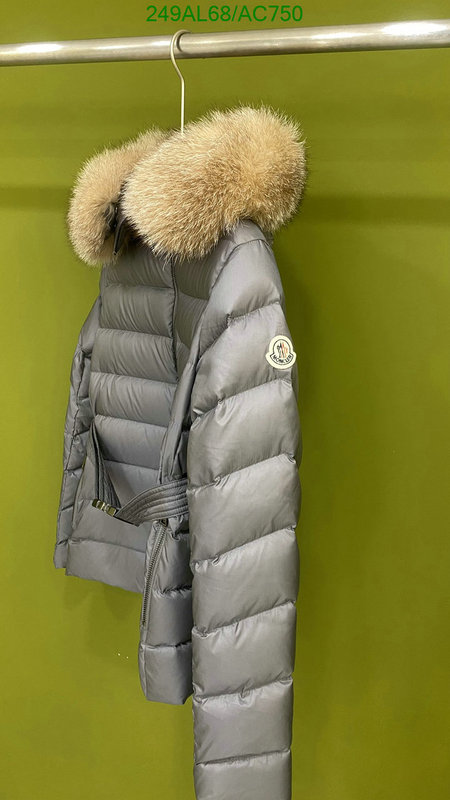 Moncler-Down jacket Women Code: AC750 $: 249USD