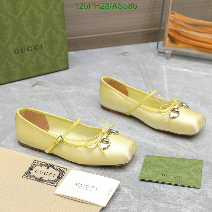 Gucci-Women Shoes Code: AS586 $: 125USD