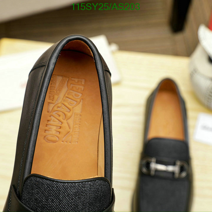 Ferragamo-Men shoes Code: AS203 $: 115USD