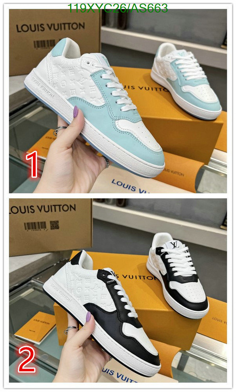 LV-Men shoes Code: AS663 $: 119USD