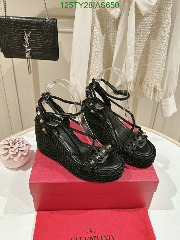 Valentino-Women Shoes Code: AS650 $: 125USD