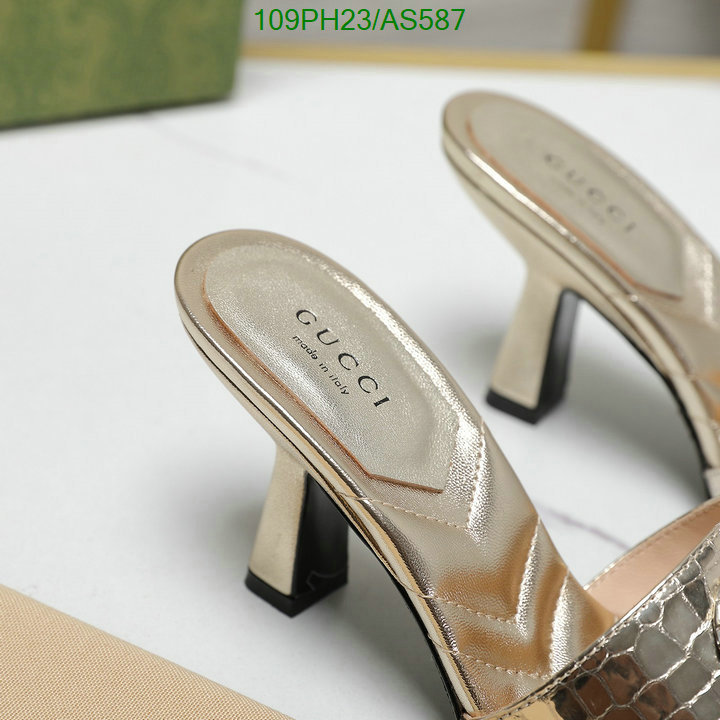 Gucci-Women Shoes Code: AS587 $: 109USD