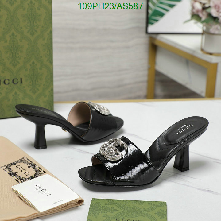 Gucci-Women Shoes Code: AS587 $: 109USD