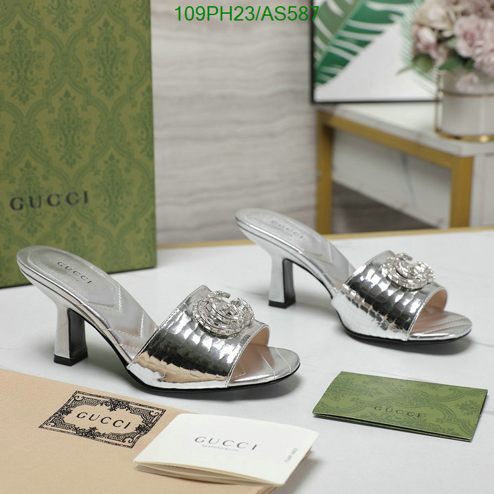 Gucci-Women Shoes Code: AS587 $: 109USD