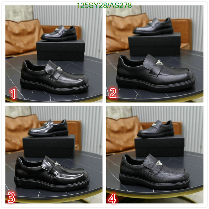 Prada-Men shoes Code: AS278 $: 125USD