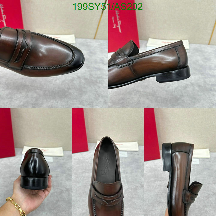 Ferragamo-Men shoes Code: AS202 $: 199USD