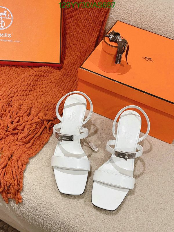 Hermes-Women Shoes Code: AS687 $: 129USD