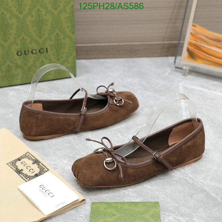 Gucci-Women Shoes Code: AS586 $: 125USD