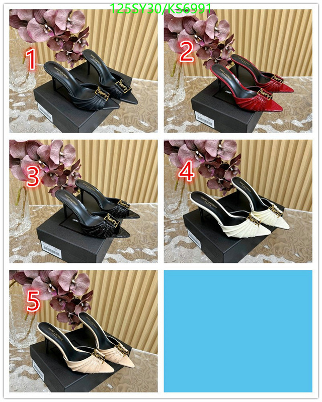 YSL-Women Shoes Code: KS6991 $: 125USD