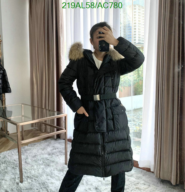 Moncler-Down jacket Women Code: AC780 $: 219USD