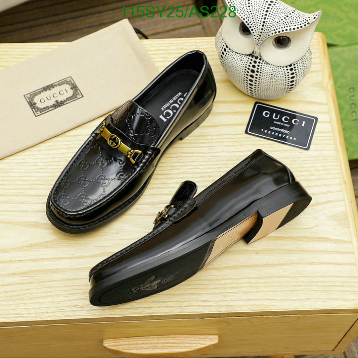 Gucci-Men shoes Code: AS228 $: 115USD