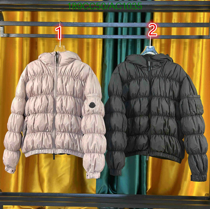 Moncler-Down jacket Women Code: AC1035 $: 189USD