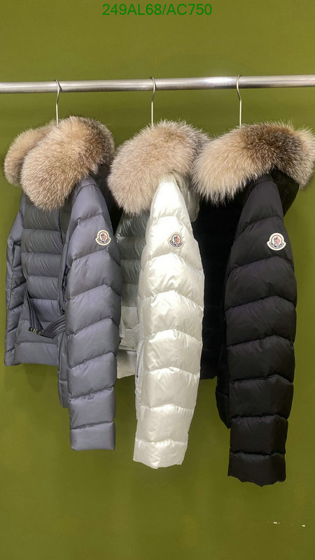 Moncler-Down jacket Women Code: AC750 $: 249USD