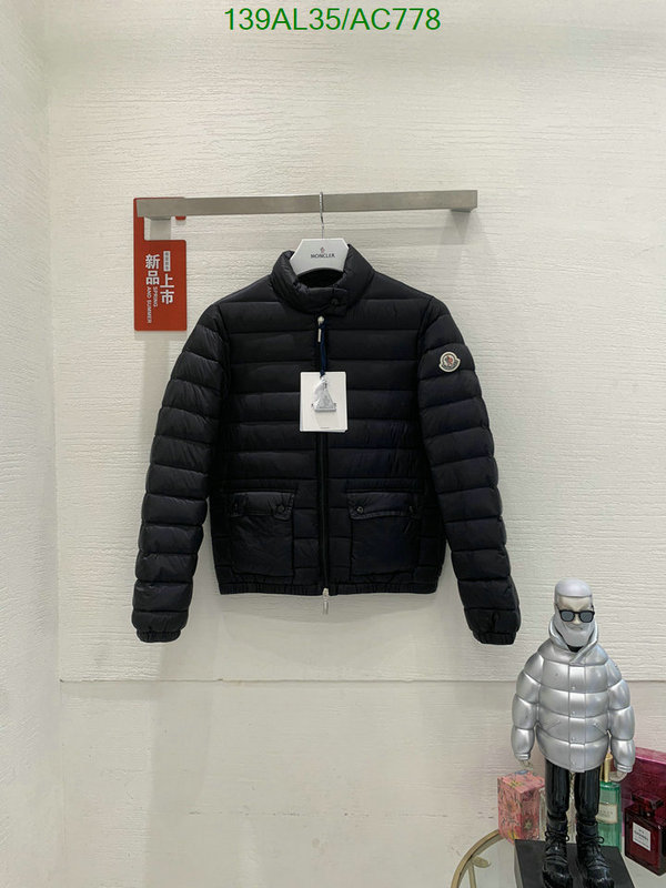 Moncler-Down jacket Women Code: AC778 $: 139USD