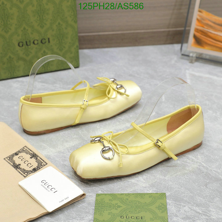 Gucci-Women Shoes Code: AS586 $: 125USD