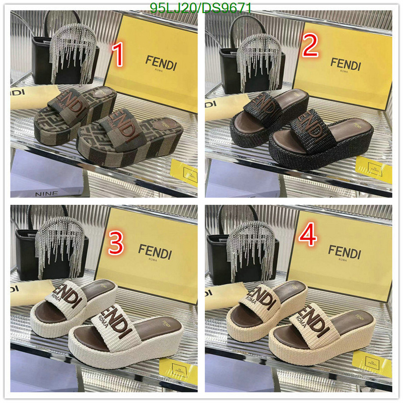 Fendi-Women Shoes Code: DS9671 $: 95USD