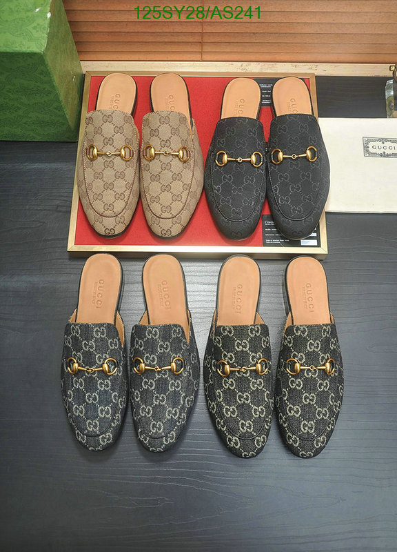 Gucci-Men shoes Code: AS241 $: 125USD