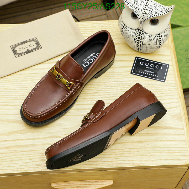 Gucci-Men shoes Code: AS228 $: 115USD