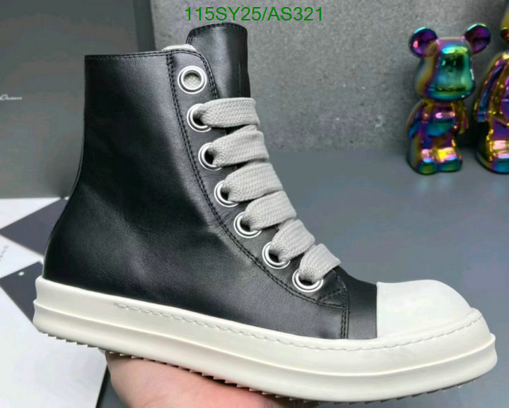 RICK OWENS-Men shoes Code: AS321 $: 115USD