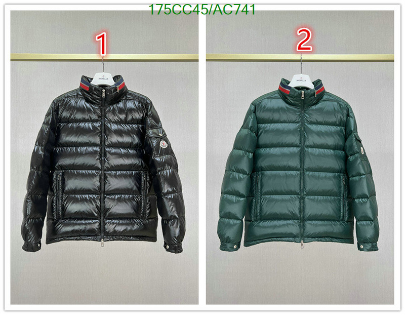 Moncler-Down jacket Men Code: AC741 $: 175USD