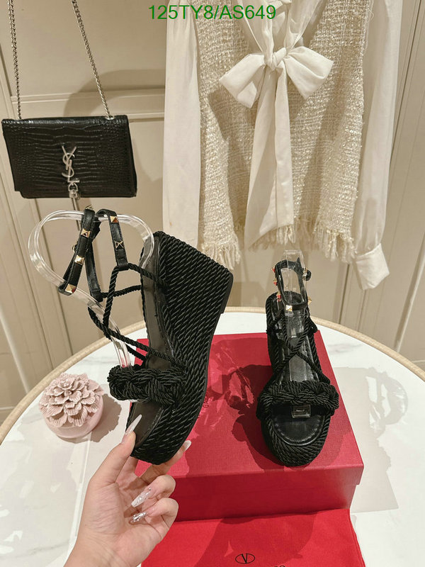 Valentino-Women Shoes Code: AS649 $: 125USD