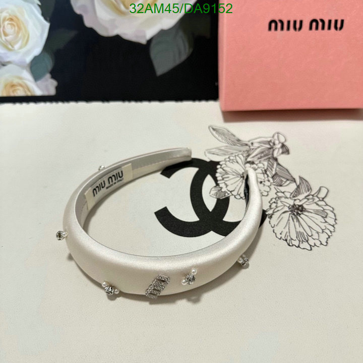 MIU MIU-Headband Code: DA9152 $: 32USD