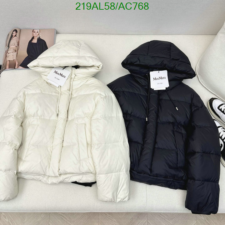 MaxMara-Down jacket Women Code: AC768 $: 219USD