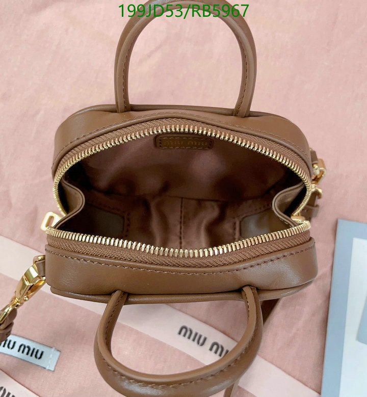 Miu Miu-Bag-Mirror Quality Code: RB5967 $: 199USD