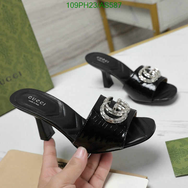 Gucci-Women Shoes Code: AS587 $: 109USD