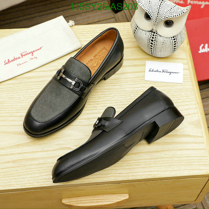 Ferragamo-Men shoes Code: AS203 $: 115USD